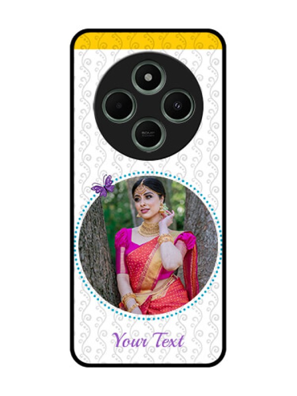Custom redmi A4 5G Custom Glass Phone Case - Girls Premium Case Design