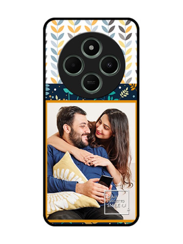 Custom redmi A4 5G Custom Glass Phone Case - Pattern Design