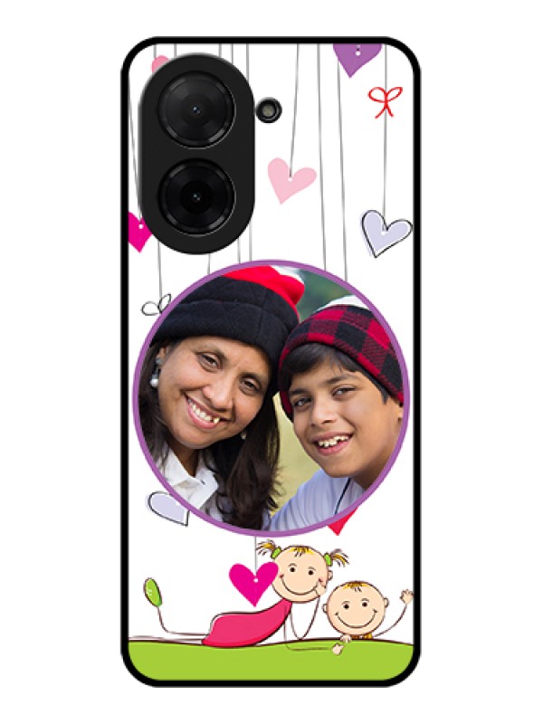 Custom Xiaomi Redmi A5 Custom Glass Phone Case - Cute Kids Phone Case Design