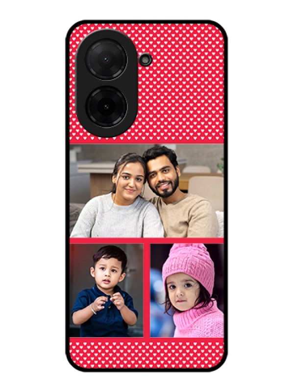 Custom Xiaomi Redmi A5 Custom Glass Phone Case - Bulk Photo Upload Design