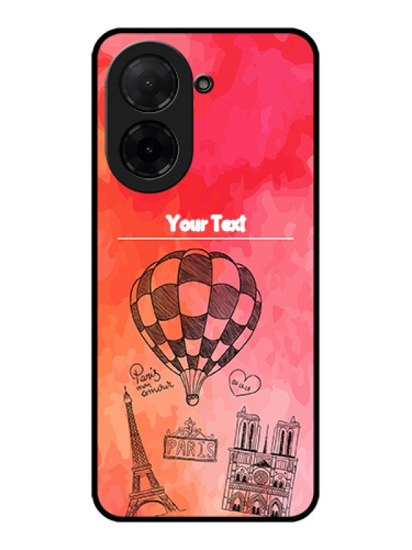 Custom Xiaomi Redmi A5 Custom Glass Phone Case - Paris Theme Design