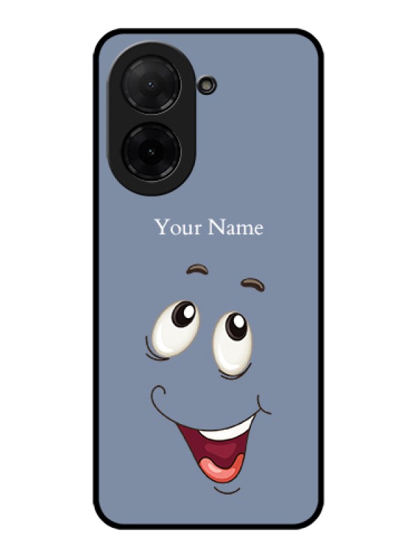 Custom Xiaomi Redmi A5 Custom Glass Phone Case - Laughing Cartoon Face Design