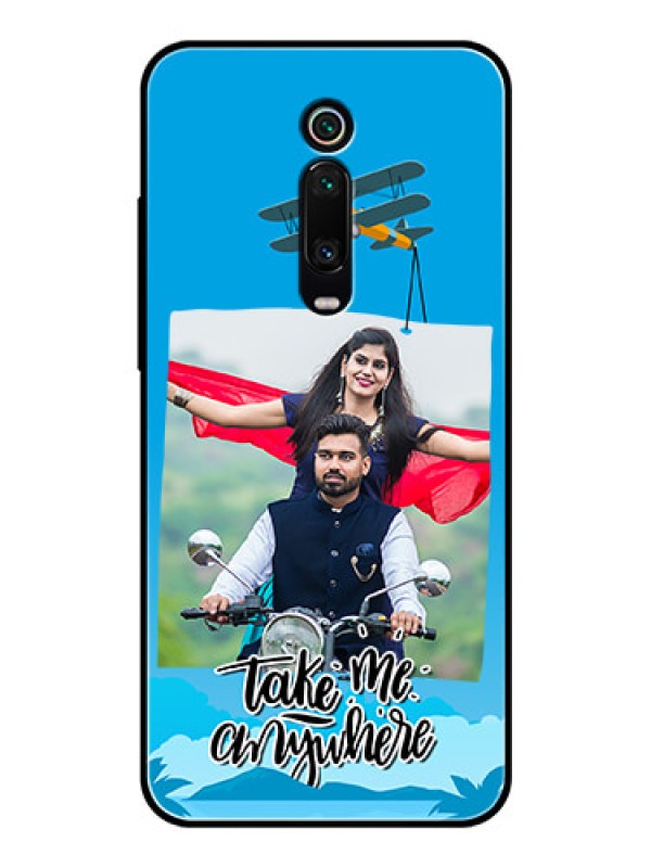 Custom Redmi K20 Pro Custom Glass Mobile Case  - Traveller Design 