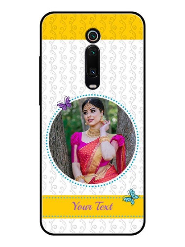 Custom Redmi K20 Custom Glass Mobile Case  - Girls Premium Case Design