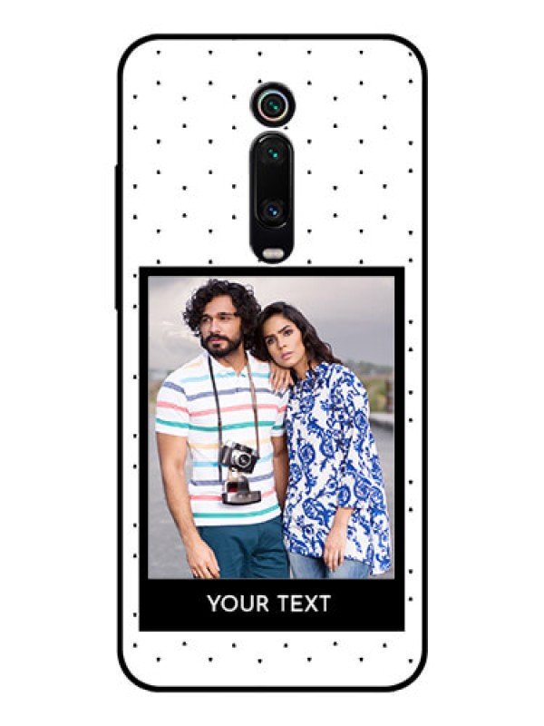 Custom Redmi K20 Photo Printing on Glass Case  - Premium Design
