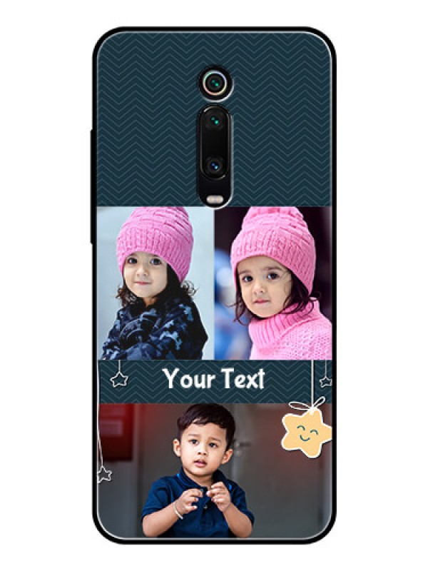 Custom Redmi K20 Custom Glass Mobile Case  - Hanging Stars Design