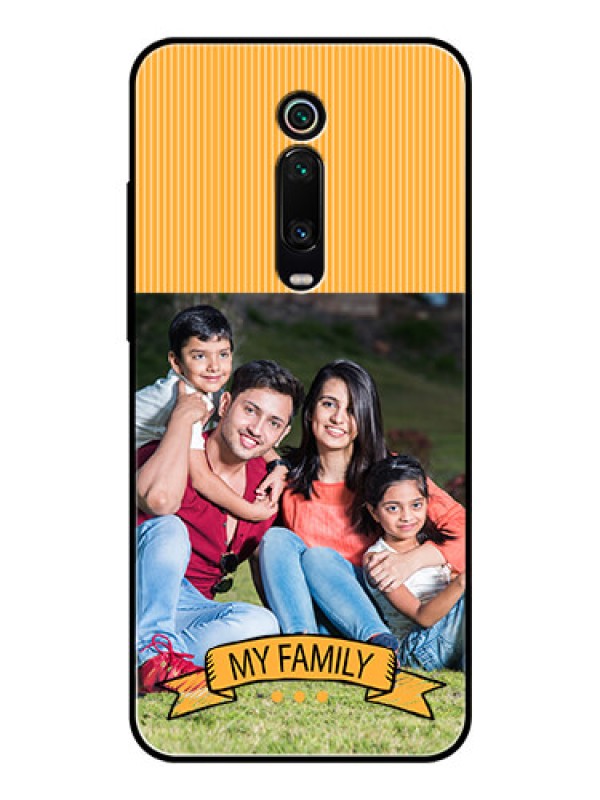 Custom Redmi K20 Custom Glass Phone Case  - My Family Design