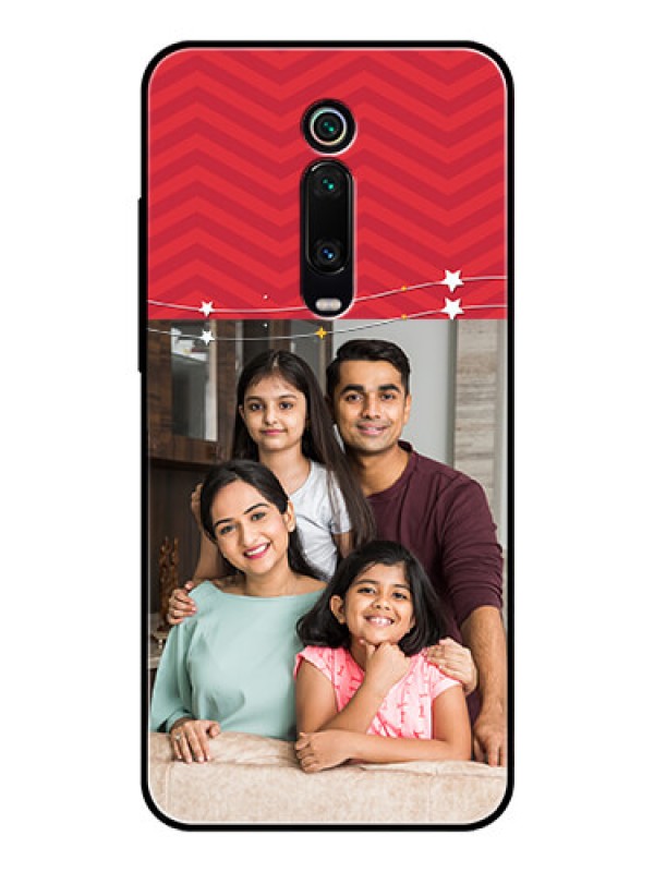 Custom Redmi K20 Personalized Glass Phone Case  - Happy Family Design