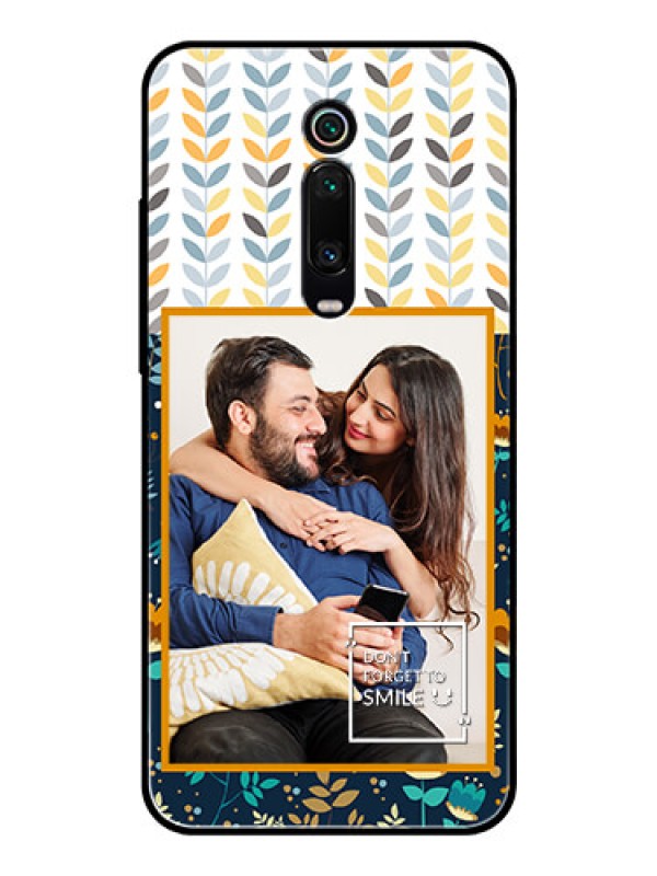Custom Redmi K20 Custom Glass Mobile Case  - Pattern Design
