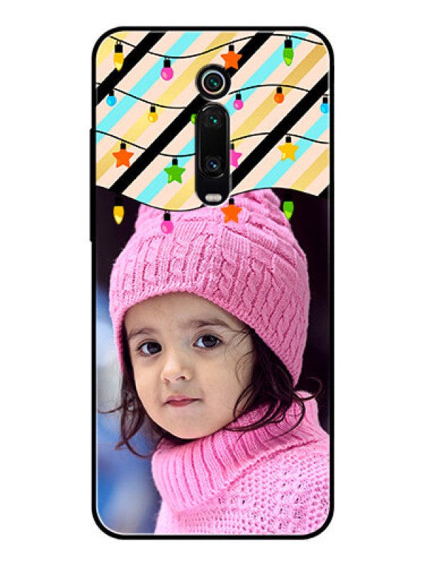 Custom Redmi K20 Custom Glass Mobile Case  - Lights Hanging Design