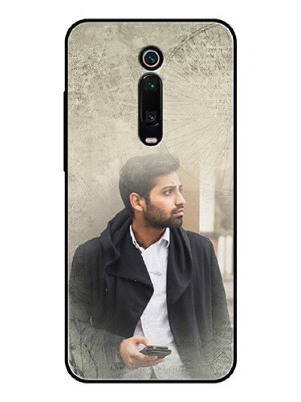 Custom Redmi K20 Custom Glass Phone Case  - with vintage design