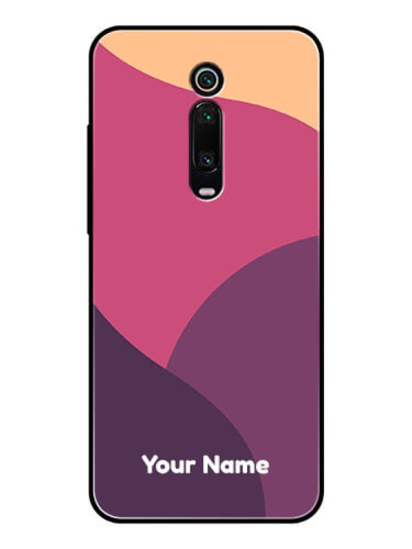 Custom Xiaomi Redmi K20 Custom Glass Phone Case - Mixed Multi-colour abstract art Design