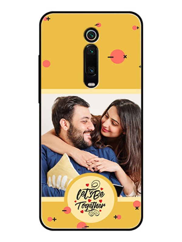 Custom Xiaomi Redmi K20 Photo Printing on Glass Case - Lets be Together Design