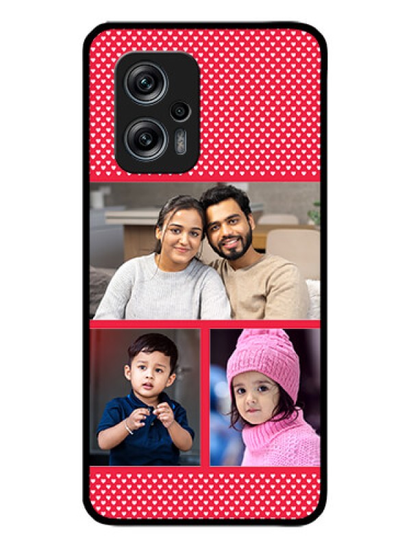 Custom Redmi K50i 5G Personalized Glass Phone Case - Bulk Pic Upload Design