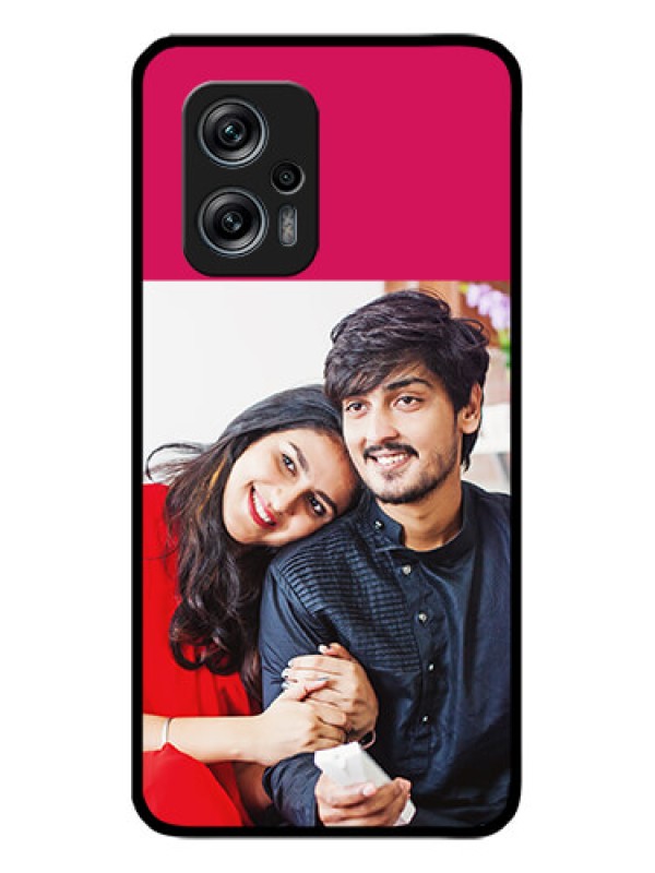 Custom Redmi K50i 5G Custom Glass Mobile Case - Anniversary Cover Design