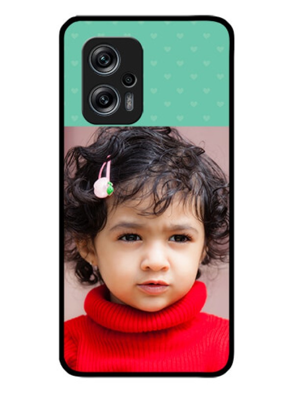 Custom Redmi K50i 5G Custom Glass Phone Case - Lovers Picture Design