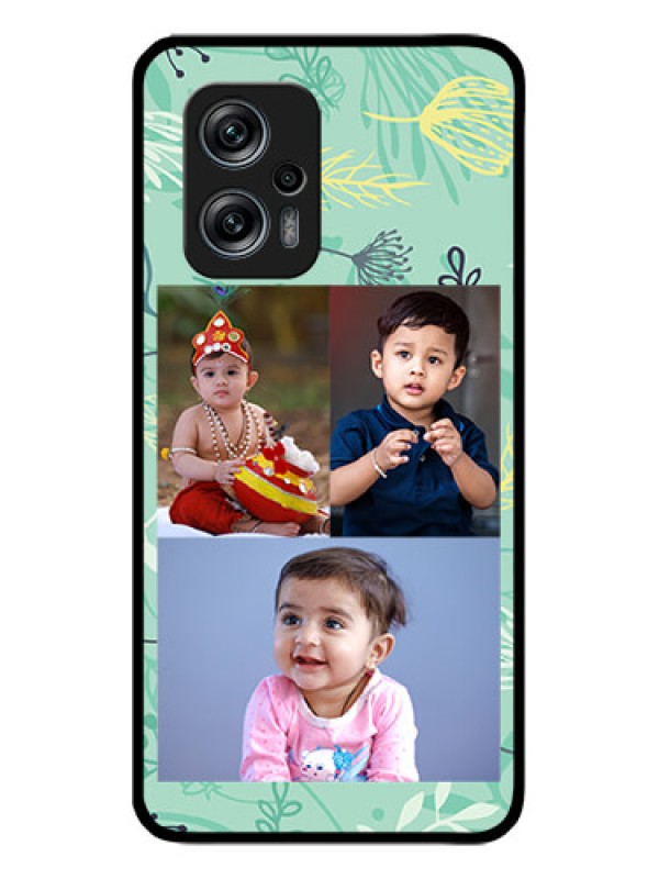 Custom Redmi K50i 5G Photo Printing on Glass Case - Forever Family Design