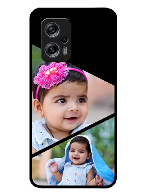 Custom Redmi K50i 5G Custom Glass Phone Case - Semi Cut Design