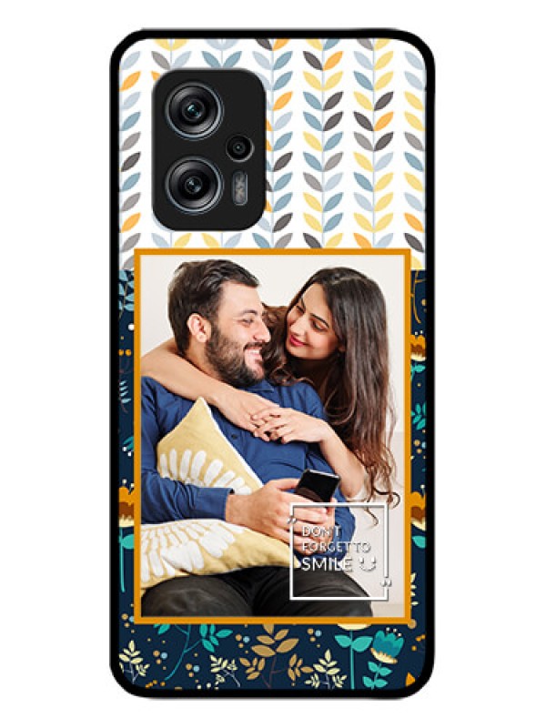 Custom Redmi K50i 5G Custom Glass Mobile Case - Pattern Design