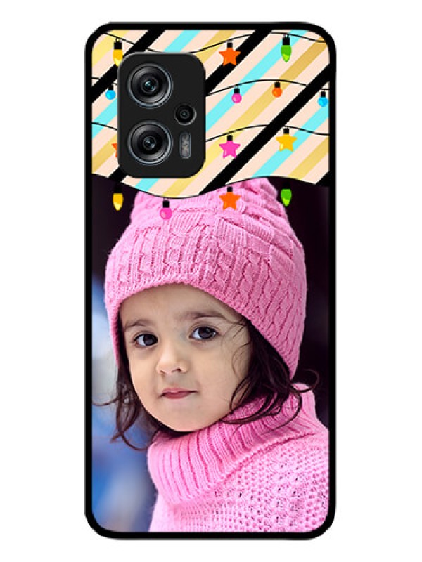 Custom Redmi K50i 5G Custom Glass Mobile Case - Lights Hanging Design