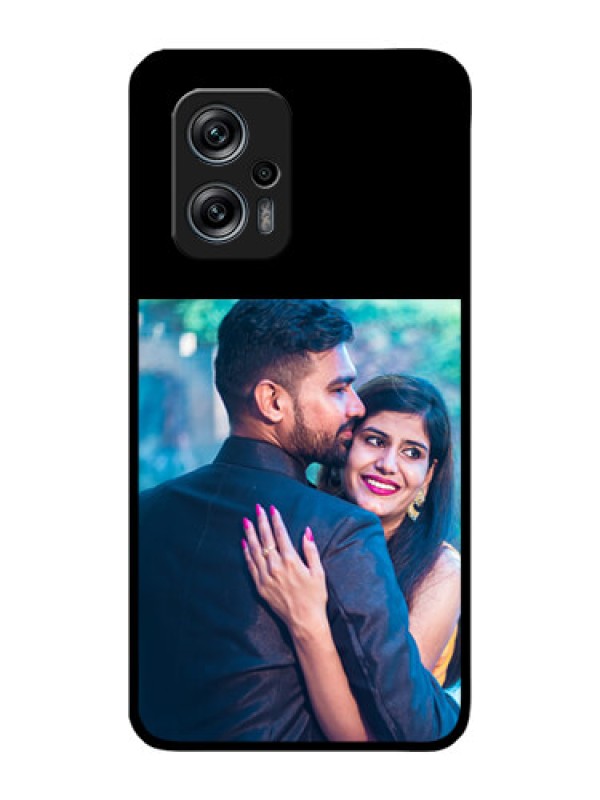 Custom RedmiK50I 5G Custom Glass Phone Case - Upload Full Picture With Custom Color Design