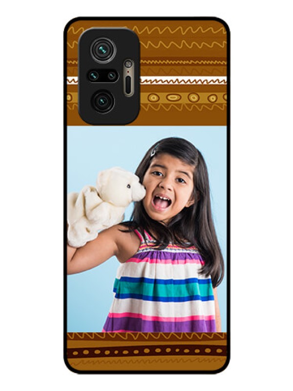 Custom Redmi Note 10 Pro Max Custom Glass Phone Case - Friends Picture Upload Design 