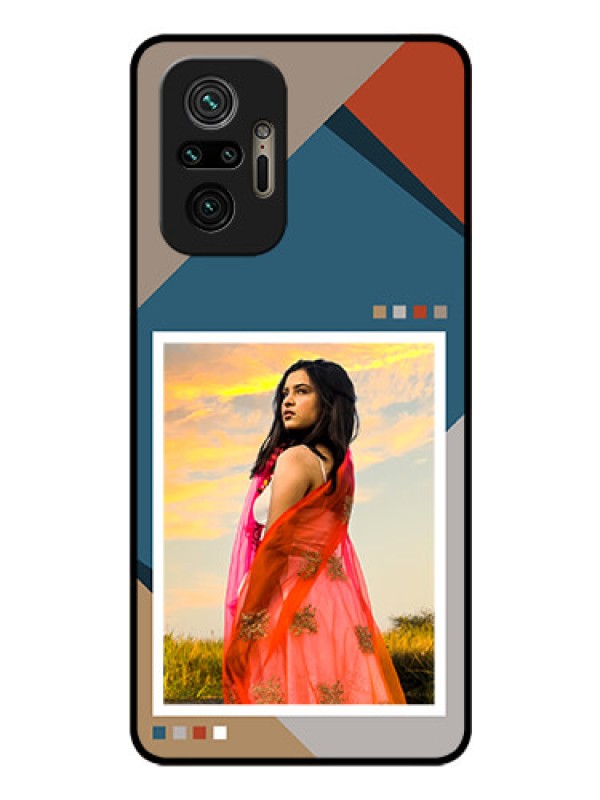 Custom Xiaomi Redmi Note 10 Pro Max Personalized Glass Phone Case - Retro color pallet Design
