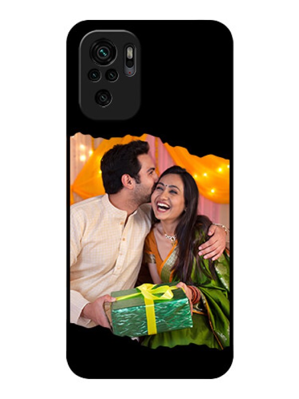Custom Xiaomi Redmi Note 10 Custom Glass Phone Case - Tear-off Design