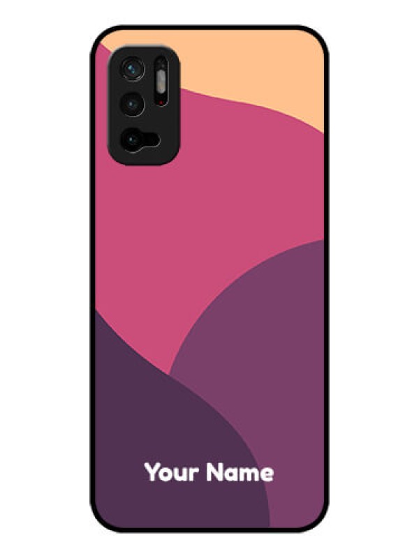 Custom Xiaomi Redmi Note 10T 5G Custom Glass Phone Case - Mixed Multi-colour abstract art Design