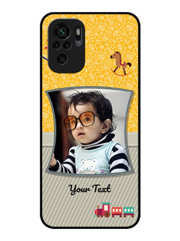 Custom Redmi Note 11 Se Personalized Glass Phone Case - Baby Picture Upload Design