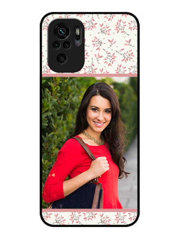 Custom Redmi Note 11 Se Custom Glass Phone Case - Premium Floral Design