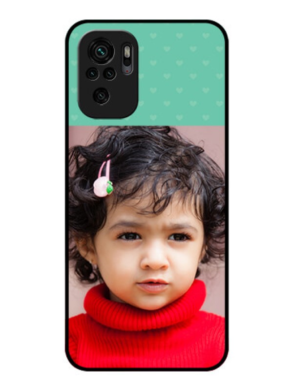 Custom Redmi Note 11 Se Custom Glass Phone Case - Lovers Picture Design