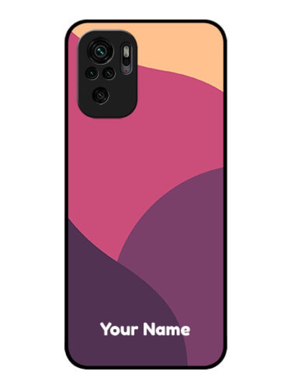 Custom Xiaomi Redmi Note 11 Se Custom Glass Phone Case - Mixed Multi-colour abstract art Design