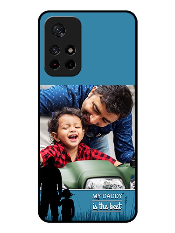 Custom Redmi Note 11T 5g Custom Glass Mobile Case - Best dad design