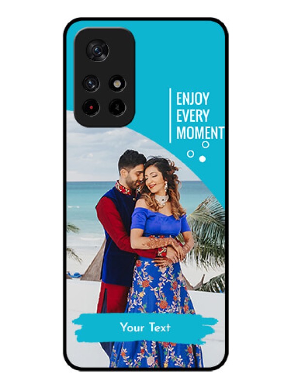 Custom Redmi Note 11T 5g Custom Glass Mobile Case - Happy Moment Design
