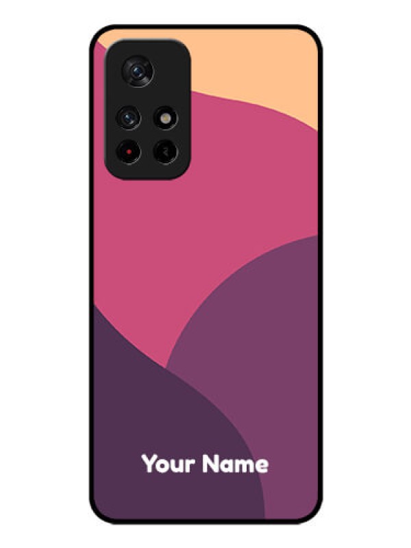Custom Xiaomi Redmi Note 11T 5G Custom Glass Phone Case - Mixed Multi-colour abstract art Design