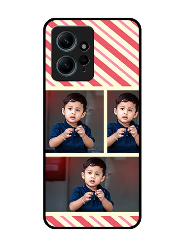Custom Redmi Note 12 4G Custom Glass Phone CasePicture Upload Mobile Case Design