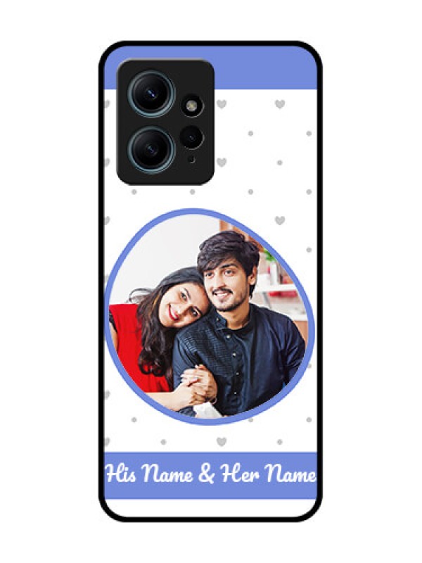 Custom Redmi Note 12 4G Custom Glass Phone CasePremium Mobile Case Design