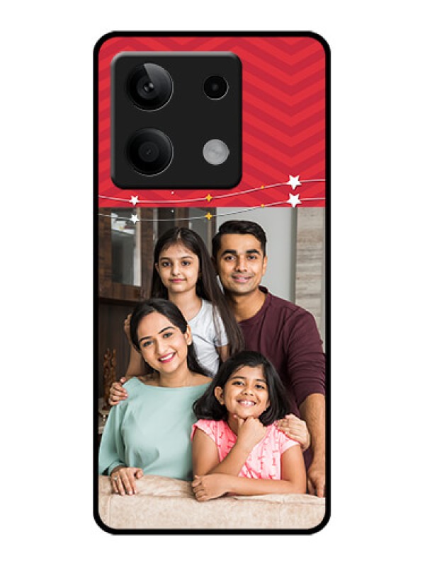 Custom Xiaomi Redmi Note 13 5G Custom Glass Phone Case - Happy Family Design