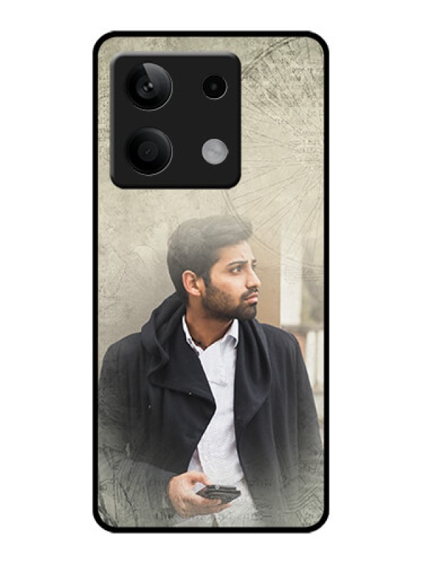 Custom Xiaomi Redmi Note 13 5G Custom Glass Phone Case - With Vintage Design