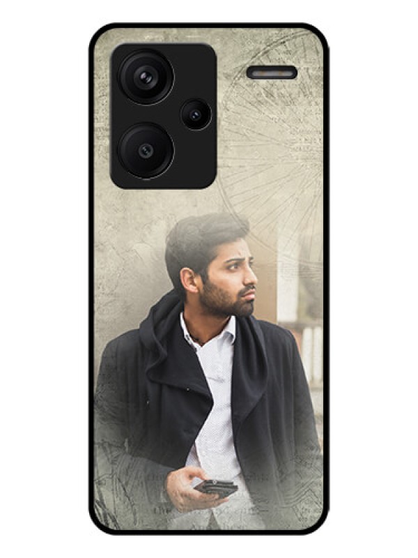 Custom Xiaomi Redmi Note 13 Pro Plus 5G Custom Glass Phone Case - With Vintage Design
