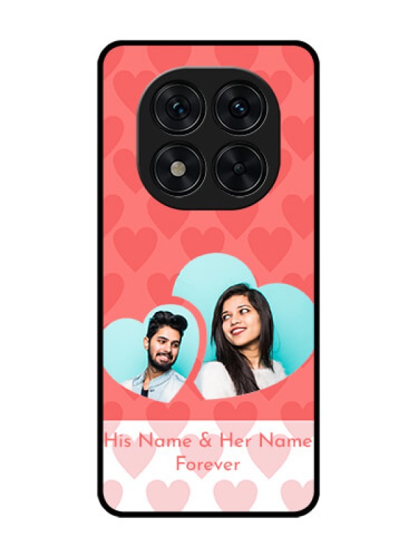 Custom Redmi Note 14 Pro 5G Custom Glass Phone CaseCouple Pic Upload Design