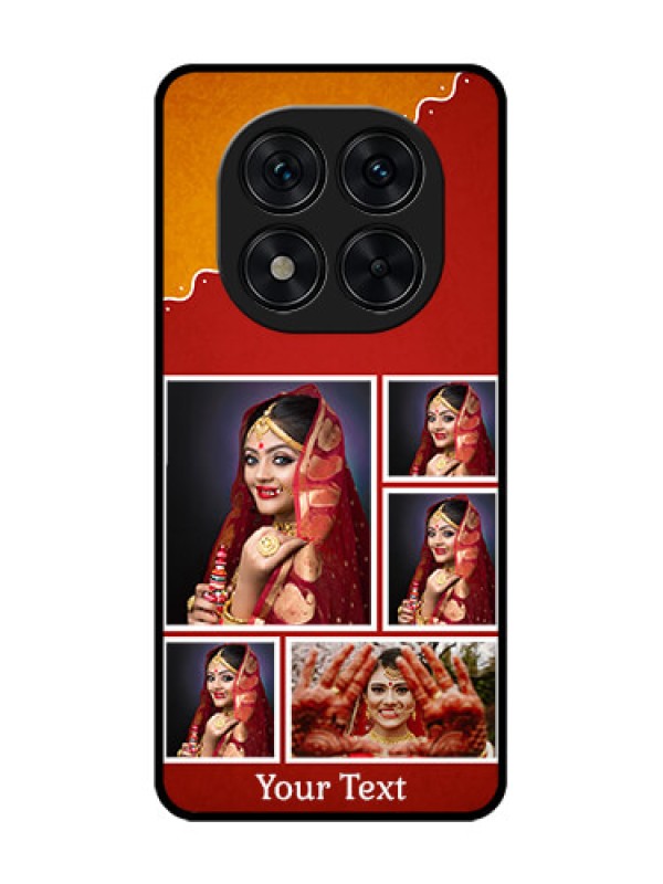 Custom Redmi Note 14 Pro 5G Custom Glass Phone CaseWedding Pic Upload Design