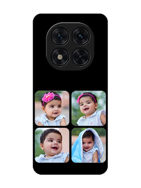 Custom Redmi Note 14 Pro 5G Custom Glass Phone CaseMultiple Pictures Design