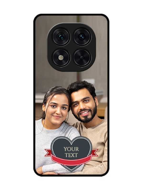 Custom Redmi Note 14 Pro 5G Custom Glass Phone CaseJust Married Couple Design