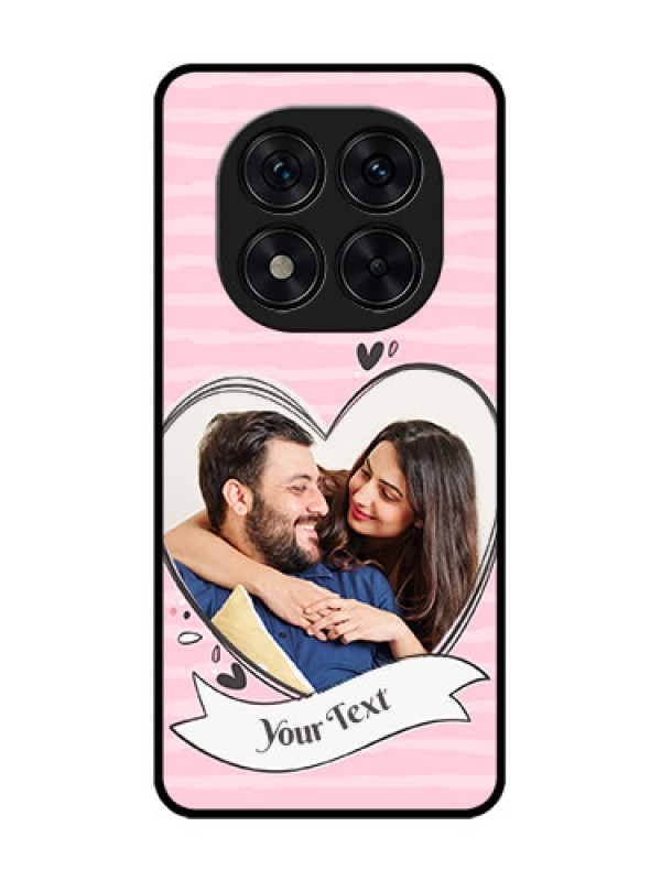 Custom Redmi Note 14 Pro 5G Custom Glass Phone CaseVintage Heart Design