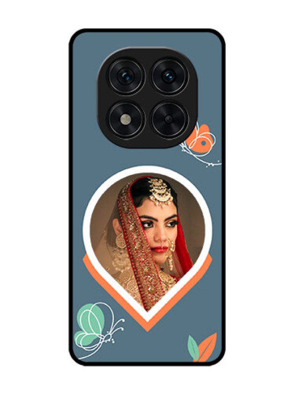 Custom Redmi Note 14 Pro 5G Custom Glass Phone CaseDroplet Butterflies Design