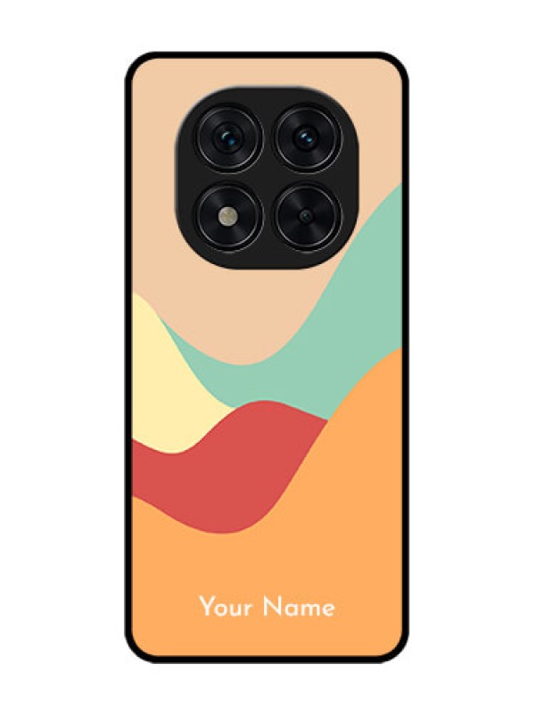 Custom Redmi Note 14 Pro 5G Custom Glass Phone CaseOcean Waves Multi - Colour Design