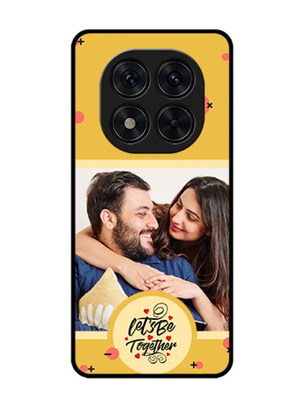 Custom Redmi Note 14 Pro 5G Custom Glass Phone CaseLets Be Together Design