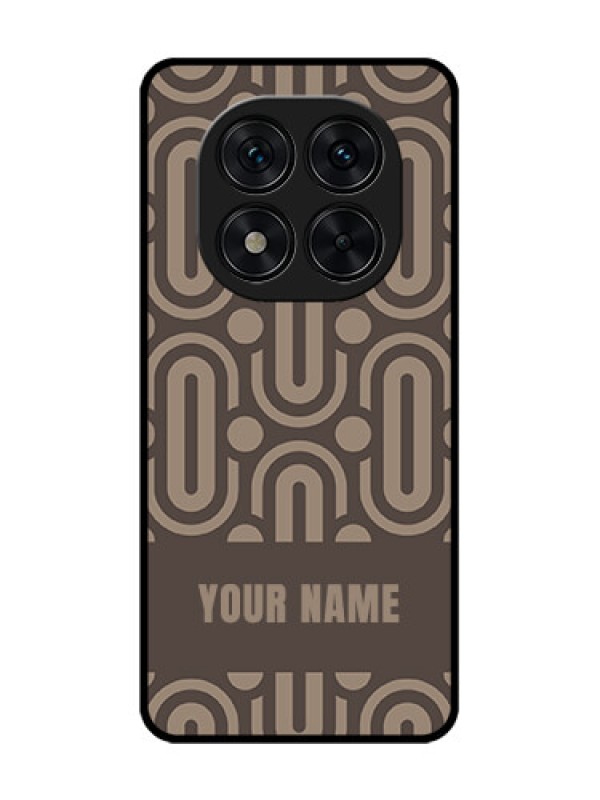 Custom Redmi Note 14 Pro 5G Custom Glass Phone CaseCaptivating Zero Pattern Design